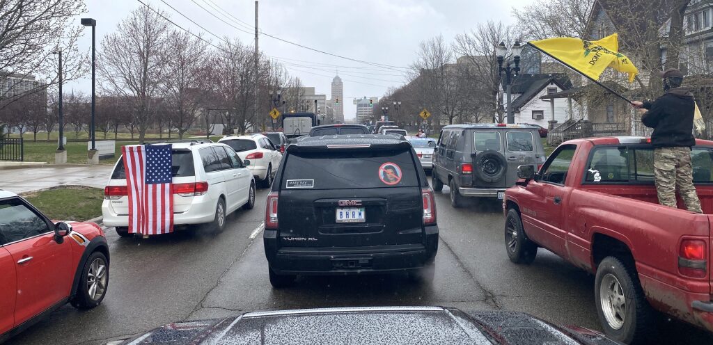 Governor Whitmer protest